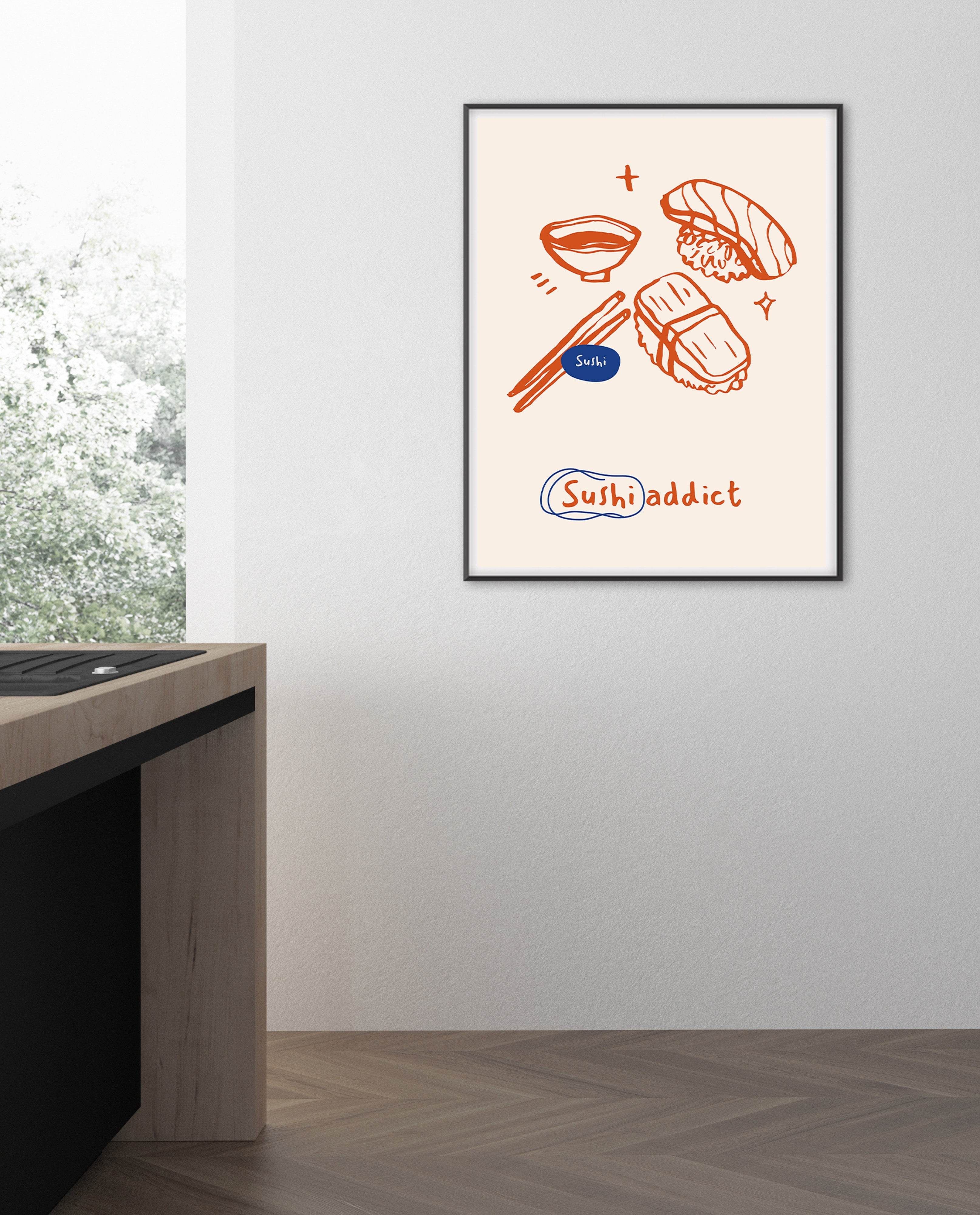 Sushi Fan Poster - Hakyarts
