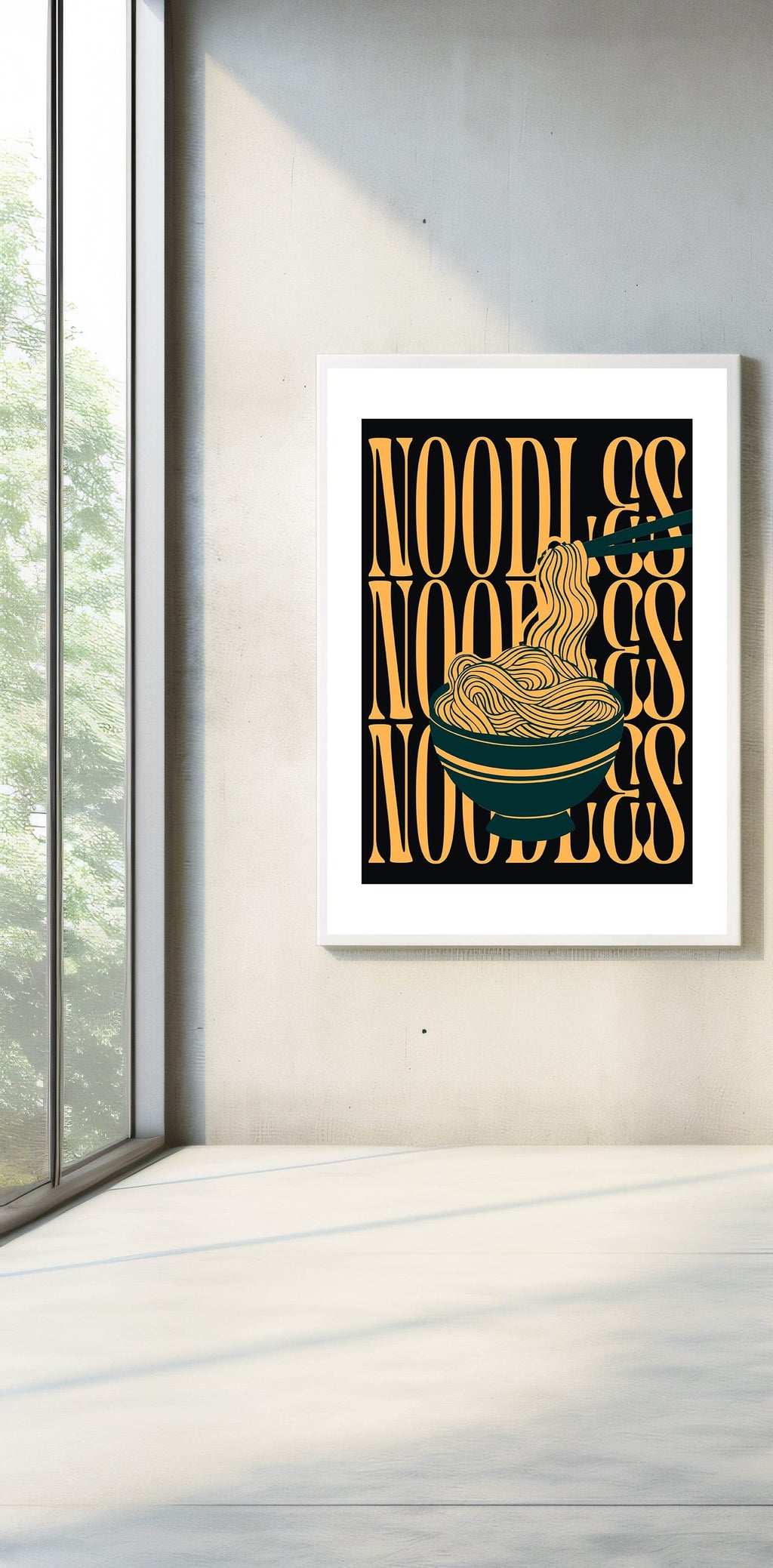 Noodles Noodles Poster - Hakyarts