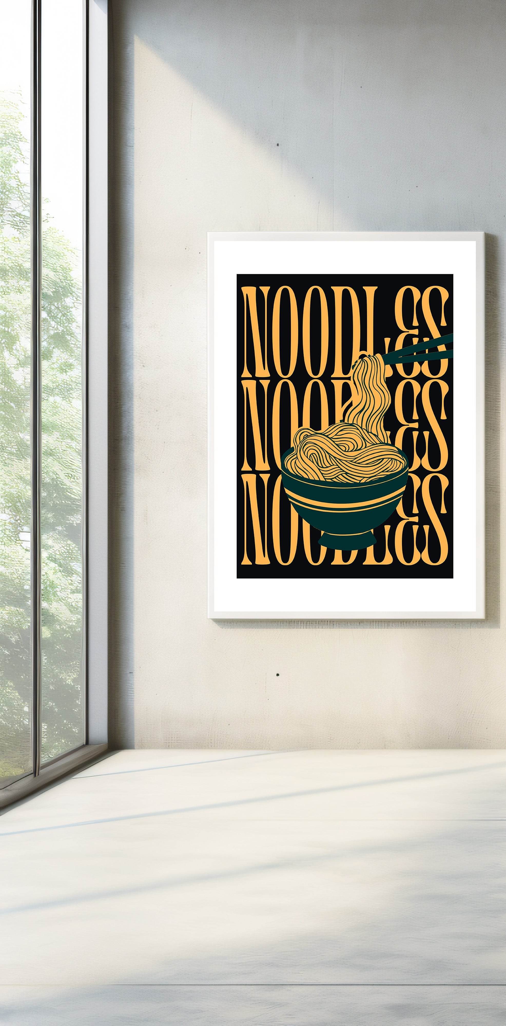 Noodles Noodles Poster - Hakyarts