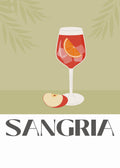 Sangria Fiesta Poster - Hakyarts