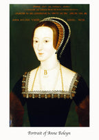 Portrait of Anne Bolyen Poster - Hakyarts