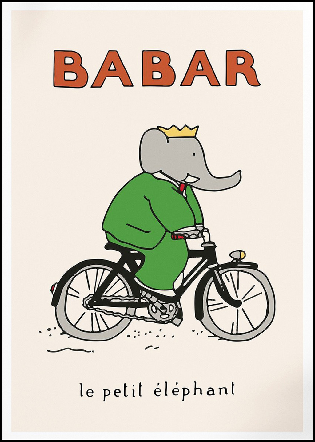 Babar Illustration Cover