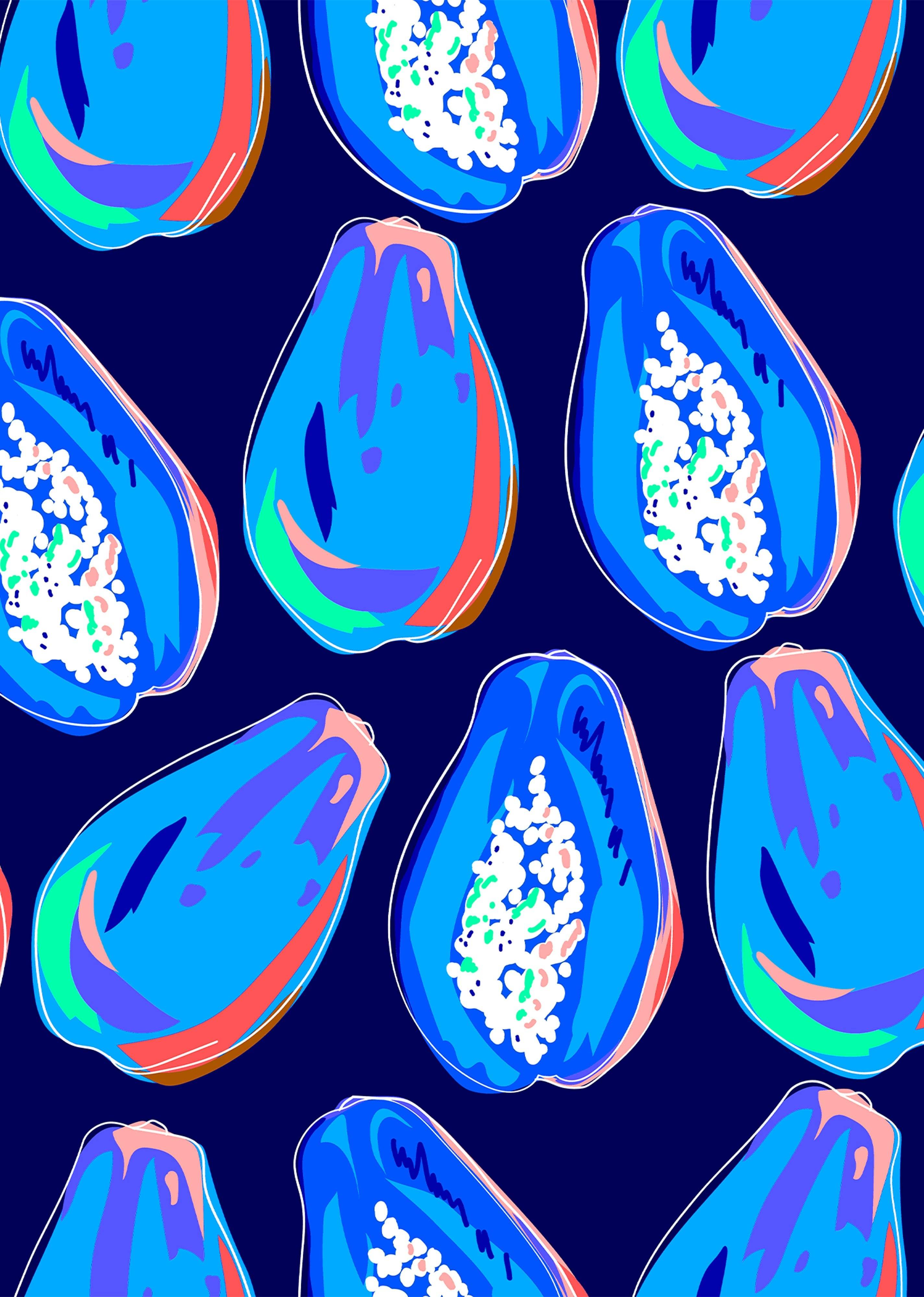 Exotic Fruit Poster - Hakyarts