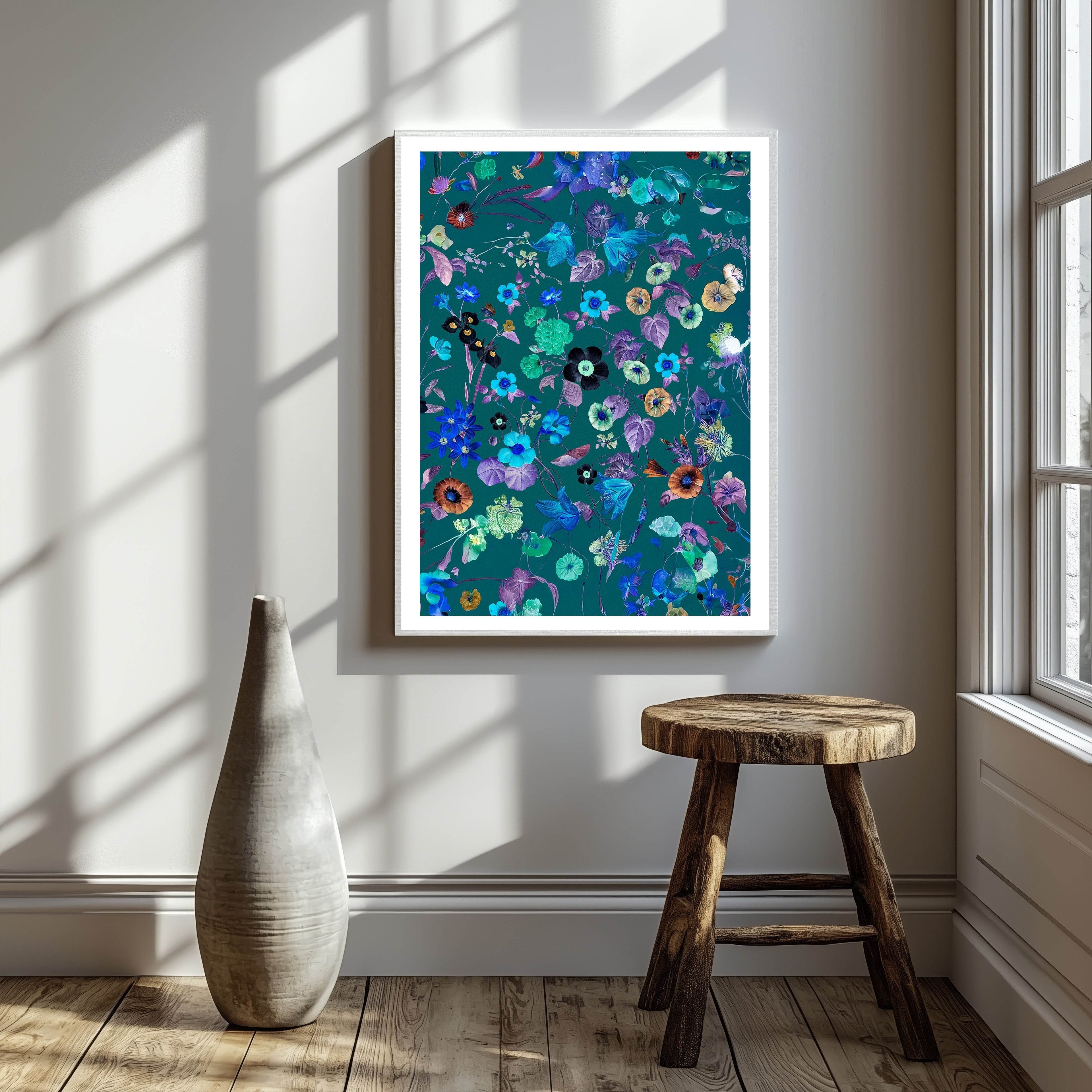 Vintage Flower Poster - Hakyarts