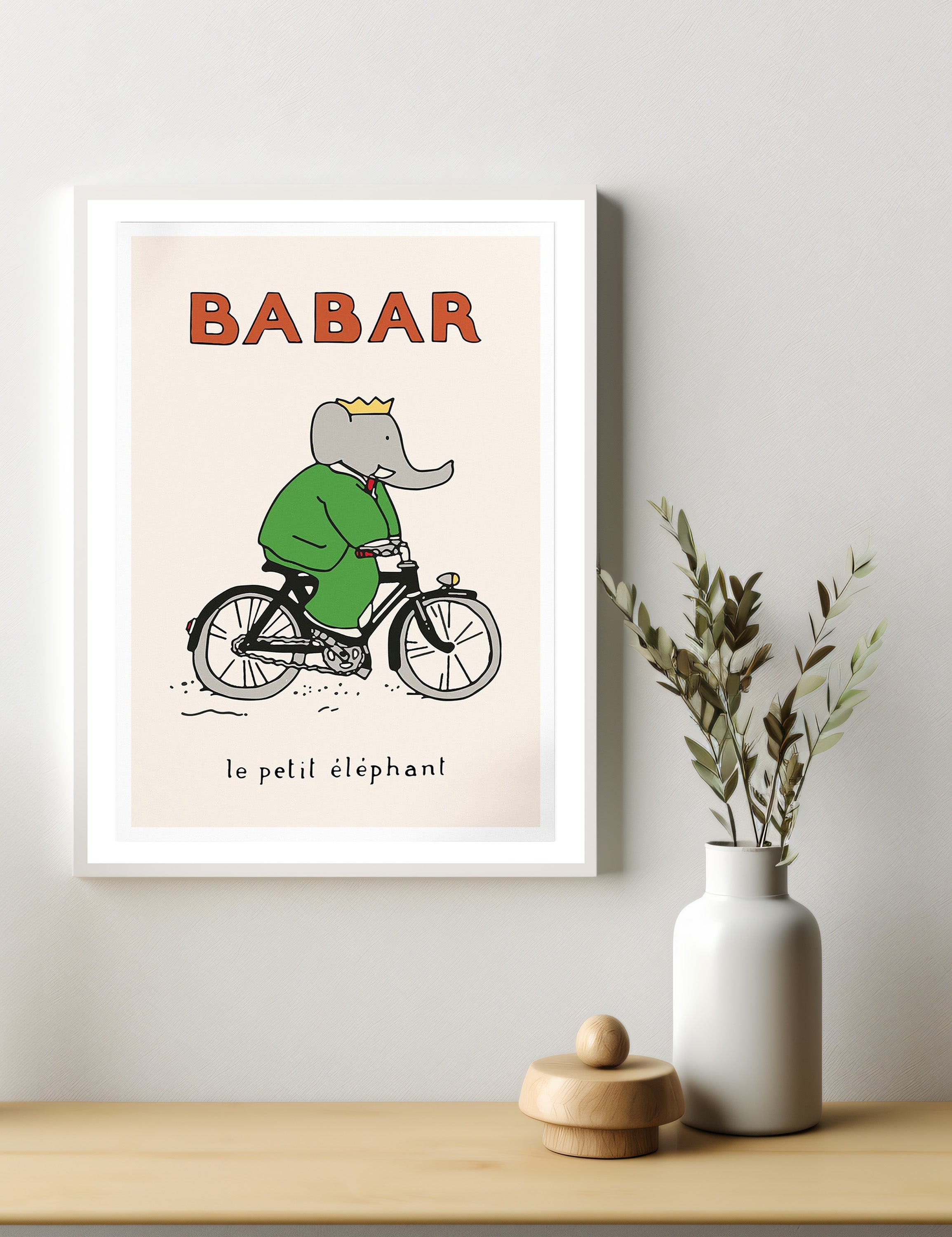 Babar Illustration Cover