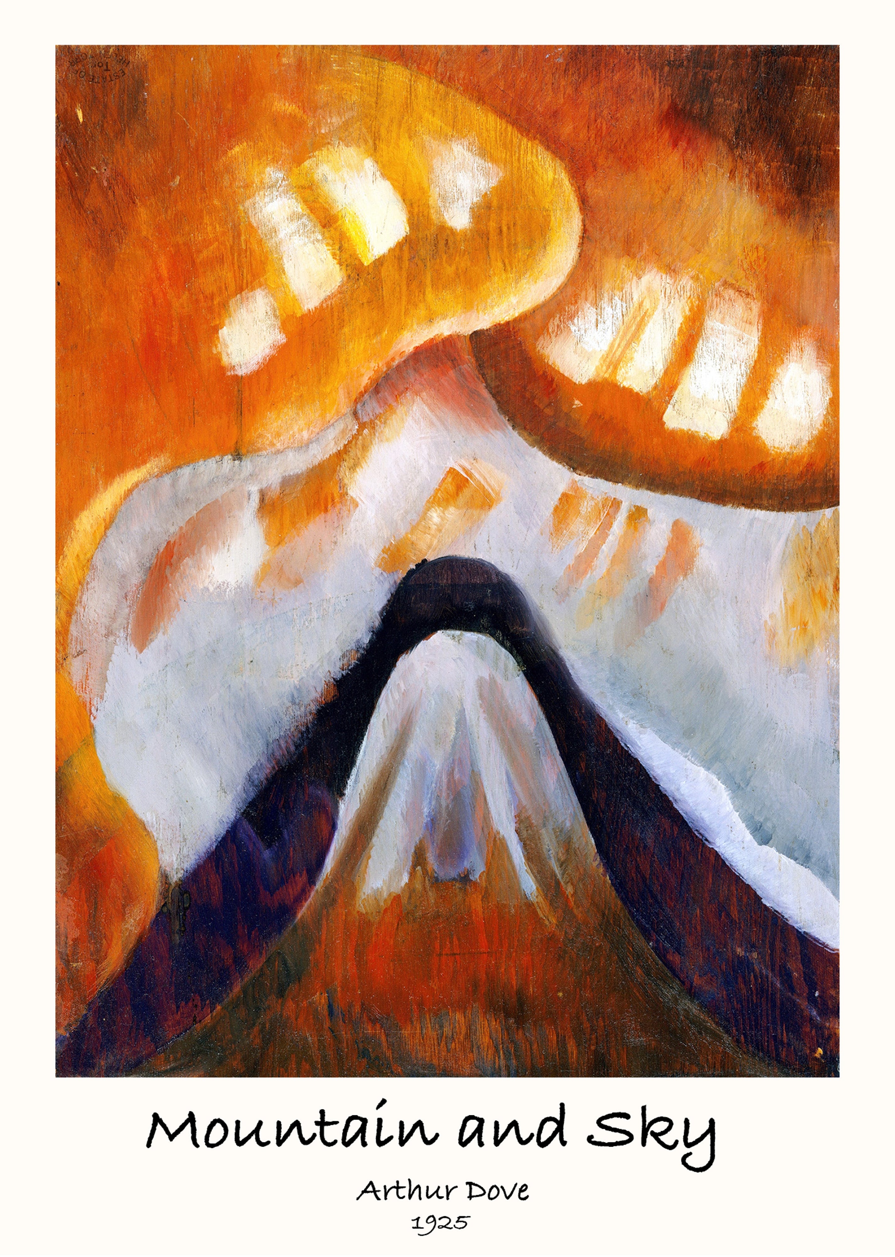 Arthur Dove - Mountain and Sky