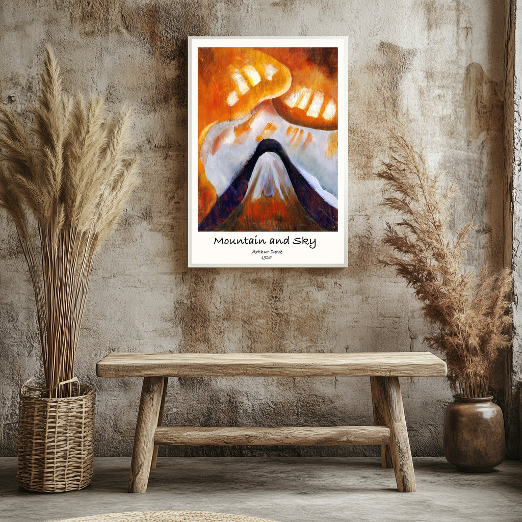 Arthur Dove - Mountain and Sky