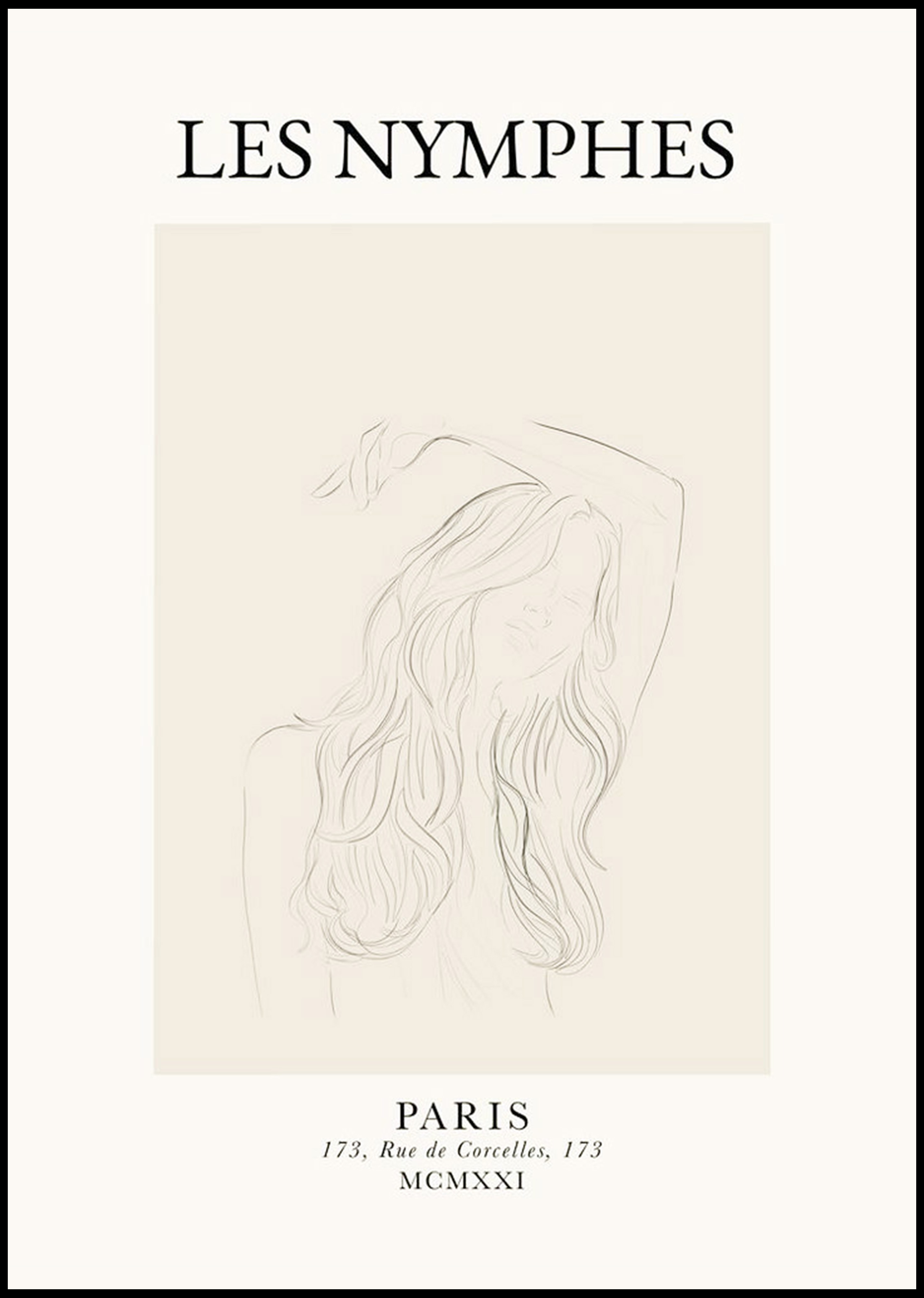 Set of 3 Art Prints – Les Nymphes & Matisse - Hakyarts