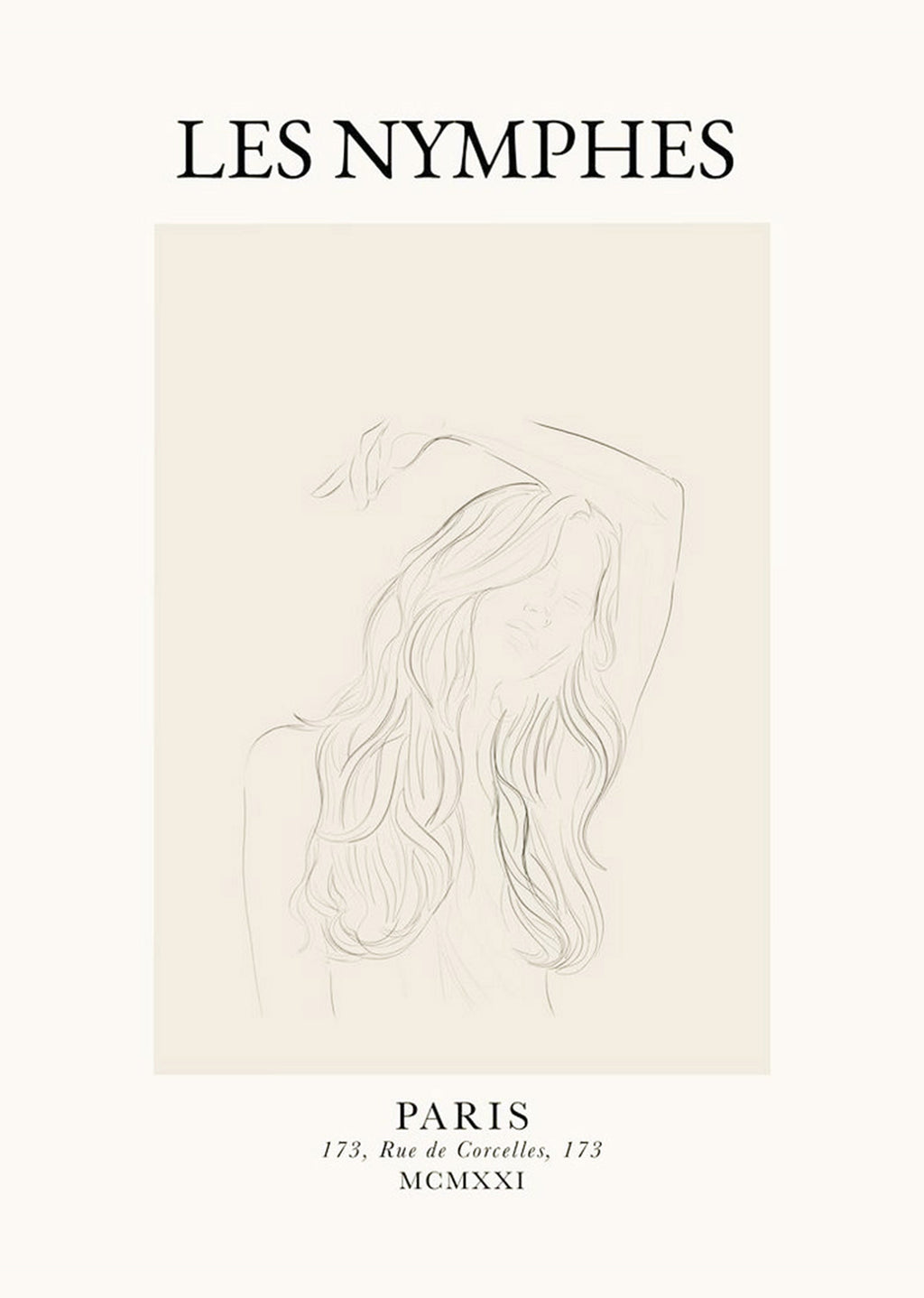 Set of 2 Art Prints – Les Nymphes - Hakyarts