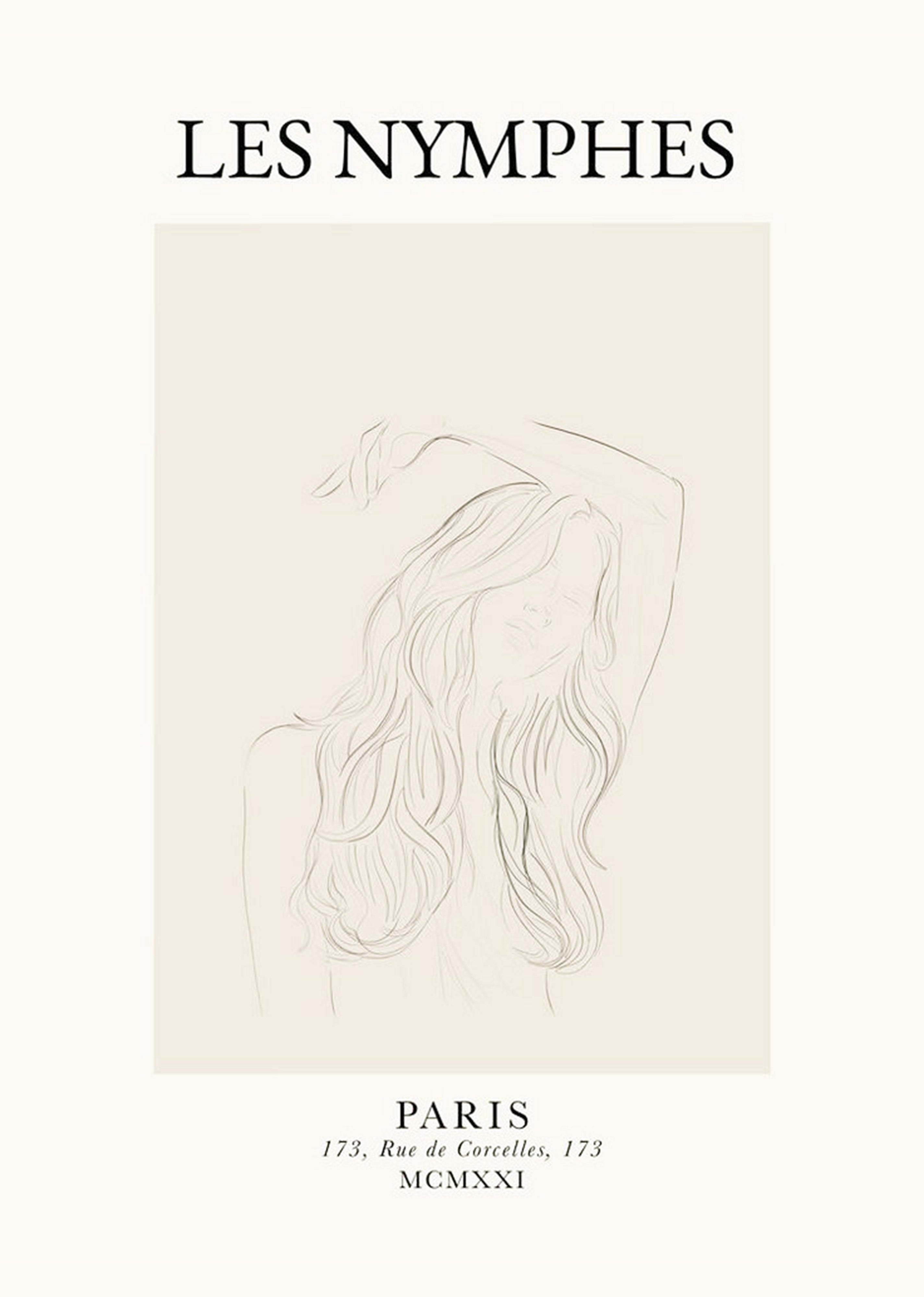 Set of 2 Art Prints – Les Nymphes - Hakyarts