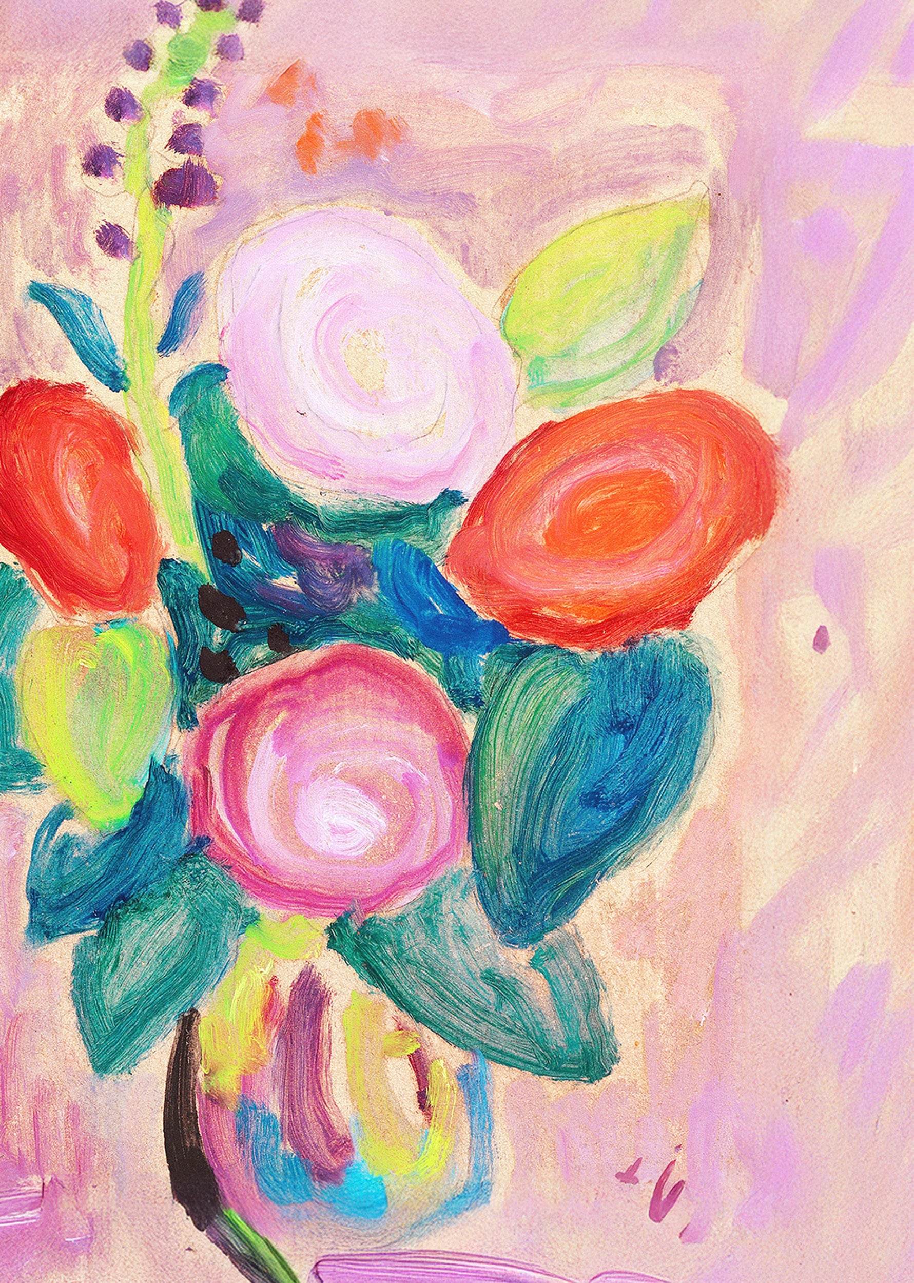 Alexej von Jawlensky - Blumenstrauss in Vase - Hakyarts