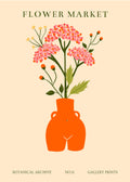 Flower Market Poster - Hakyarts