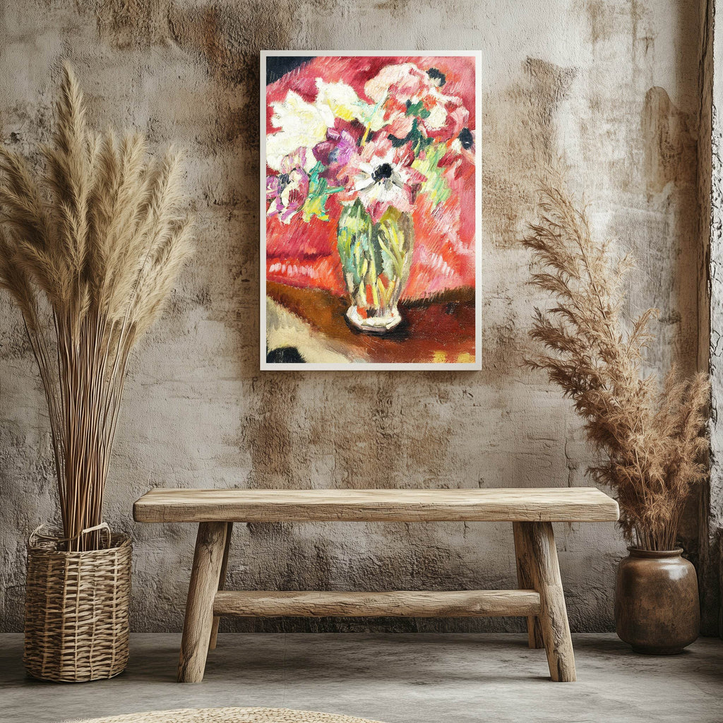 Louis Valtat - Bouquet au Vase de Crystal - Hakyarts