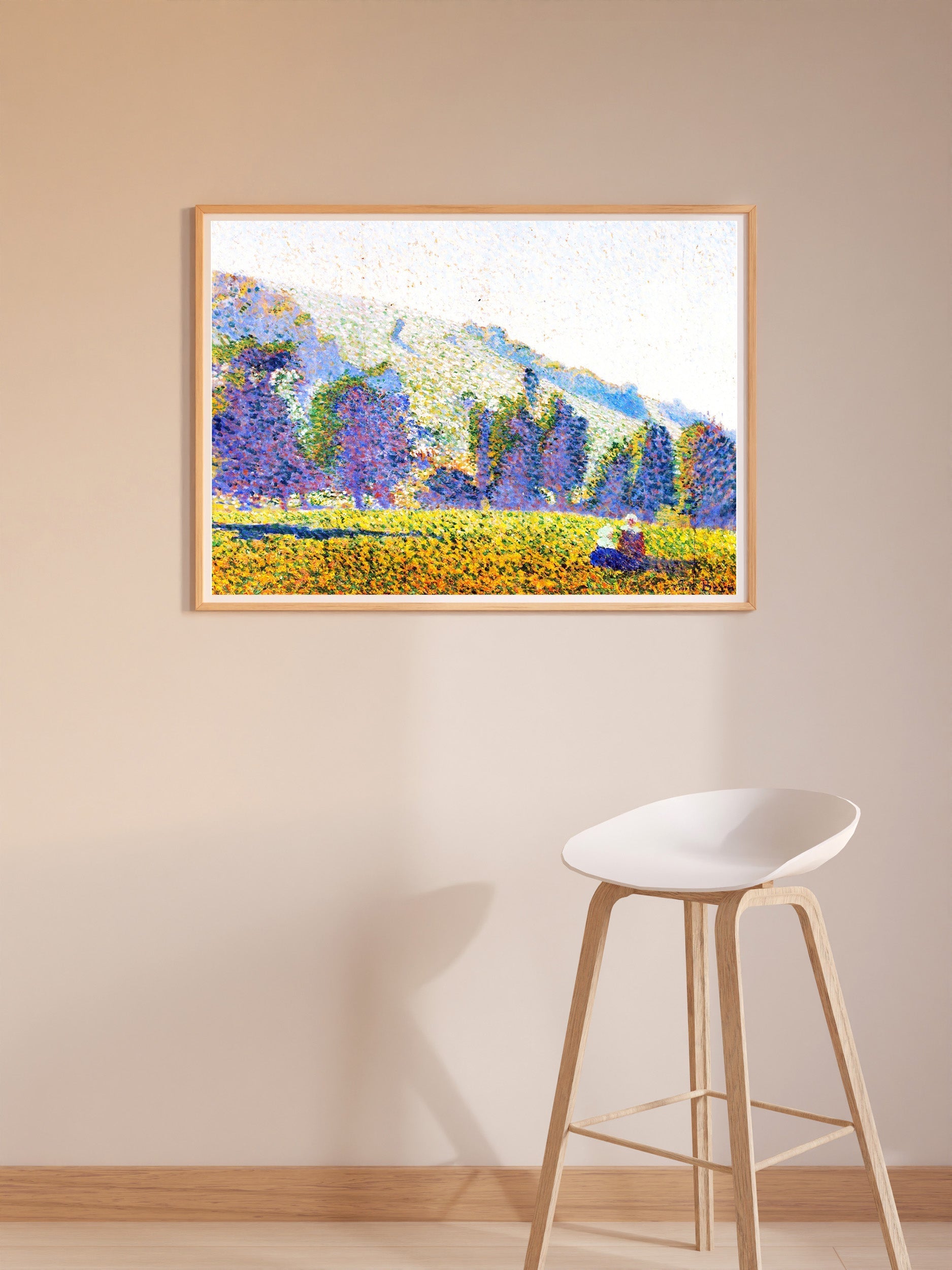 Émile Bernard - Two Breton Women in a Meadow