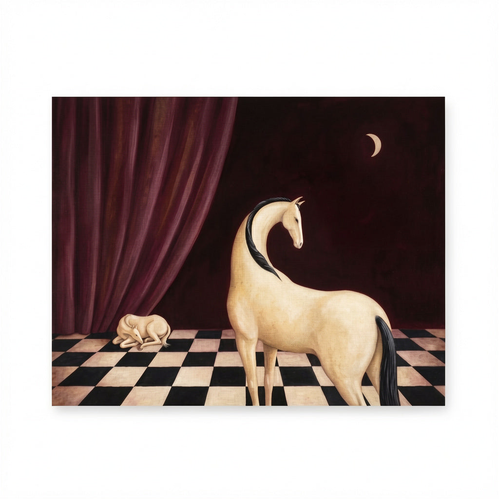 Canvas Print The Stallion | Equestrian Animal Wall Art
