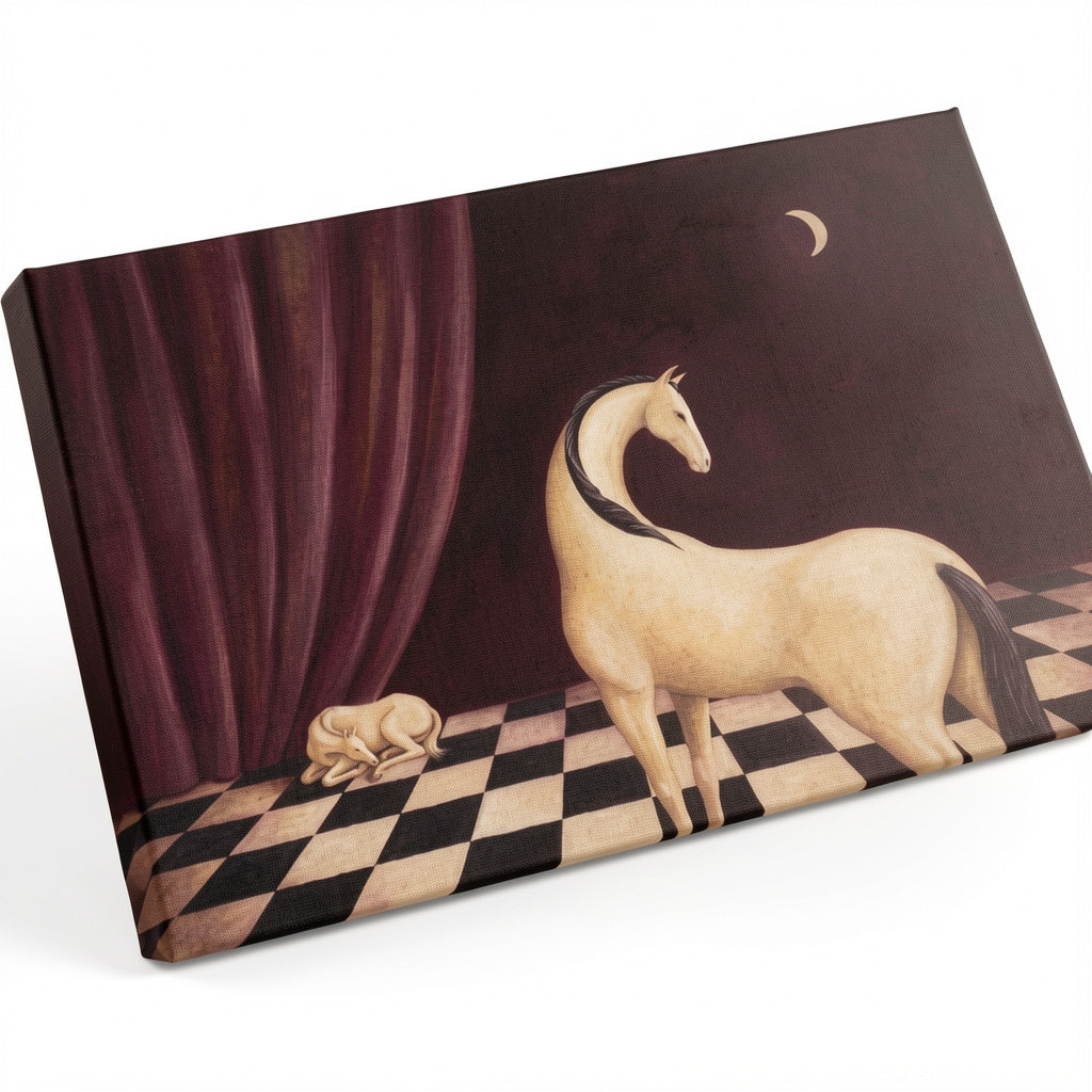 Canvas Print The Stallion | Equestrian Animal Wall Art