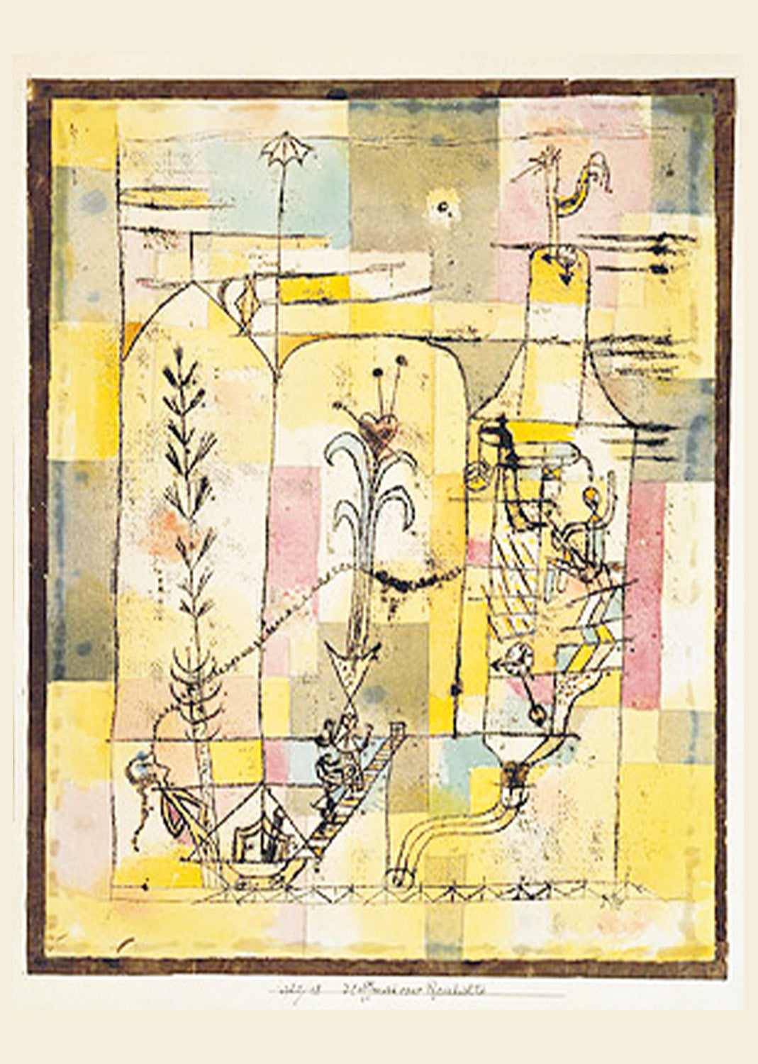 Paul Klee - Tale à la Hoffmann