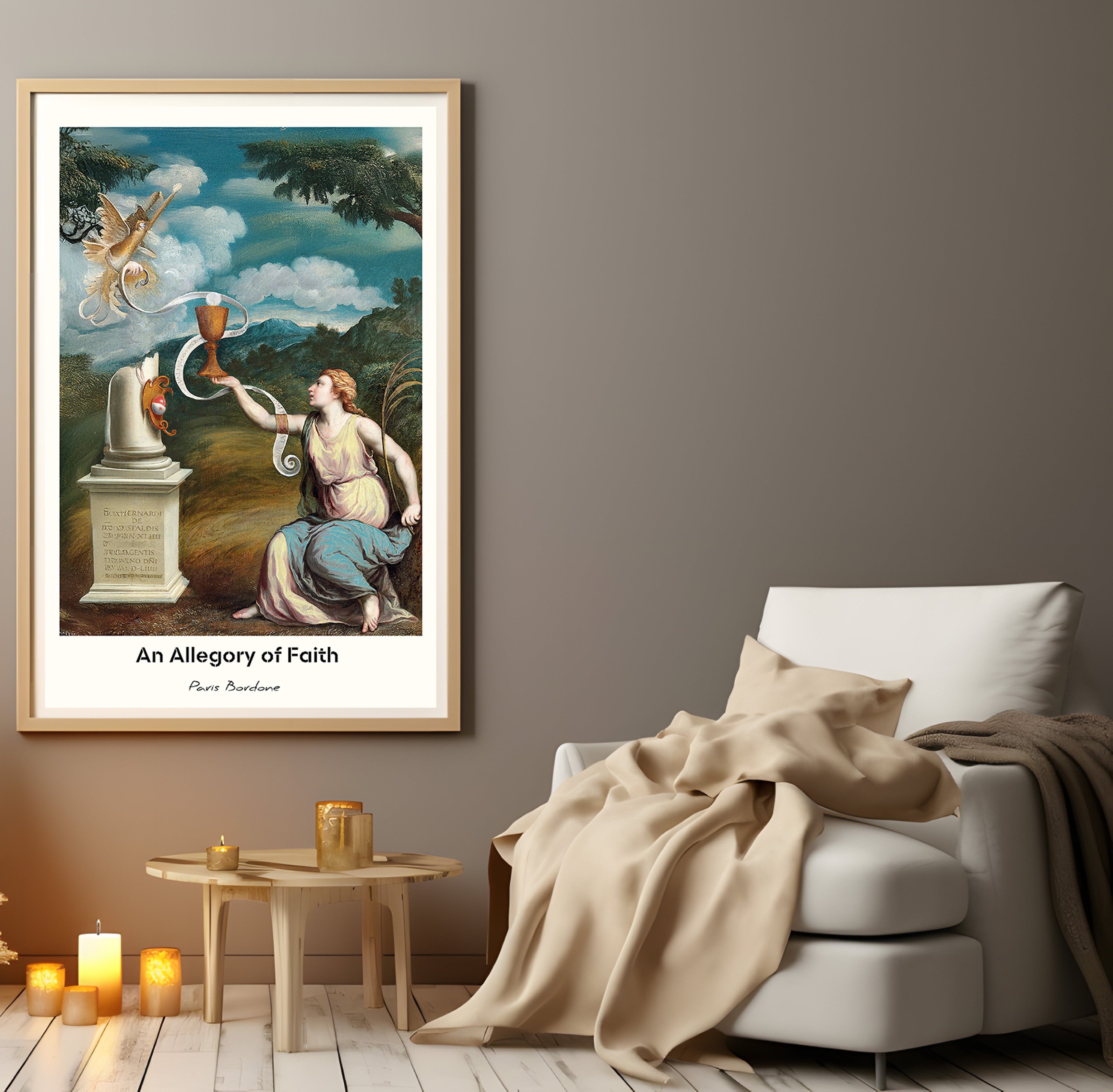 An Allegory of Faith Poster