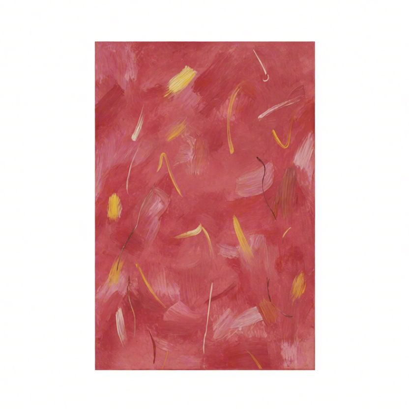 Canvas Print Fuchsia Freedom | Vibrant Abstract Wall Art