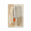 Canvas Print Beige Minimalist Abstract | Neutral Modern Wall Art