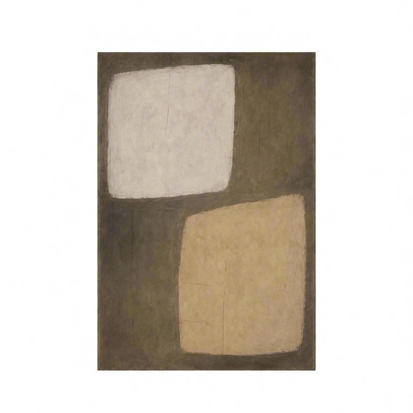 Canvas Print Earthy Abstract | Natural Neutral Wall Art