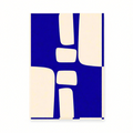 Canvas Print Yves Klein Blue Abstract Art Print – Minimalist Monochrome Wall Art