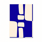 Canvas Print Yves Klein Blue Abstract Art Print – Minimalist Monochrome Wall Art