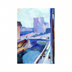 Canvas Print Henri Matisse - A Glimpse of Notre-Dame in the late Afternoon