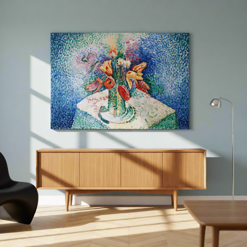 Canvas Print Henri Matisse – Parrot Tulips – Vibrant Modern Art
