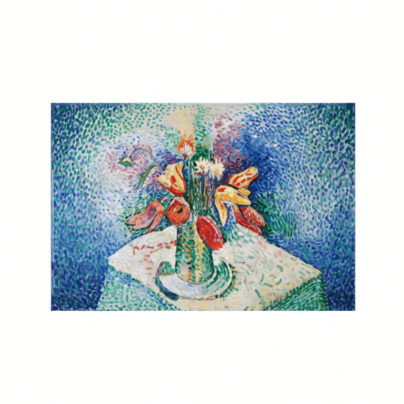 Canvas Print Henri Matisse – Parrot Tulips – Vibrant Modern Art