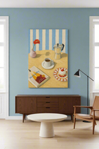 Canvas Print Morning Bliss - Serene Contemporary Wall Art