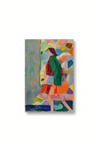 Canvas Print Colourful Woman | Contemporary Figurative Wall Art