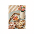 Canvas Print Morning Bread | Contemporary Still Life Wall Art