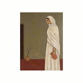 Canvas Print Contemplative Life | Contemporary Figurative Wall Art