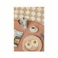 Canvas Print Sunny Side Eggs | Contemporary Food Art Wall Print