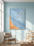 Canvas Print Summer Waters | Coastal Landscape Wall Art