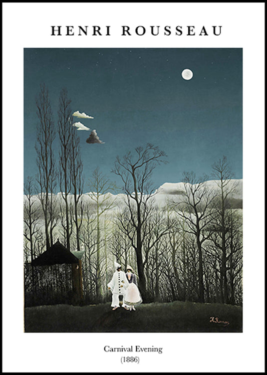 Henri Rousseau - Carnival Evening Poster