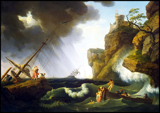 Claude-Joseph Vernet - Shipwreck