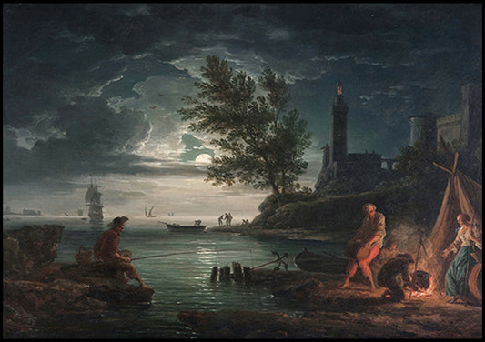 Claude-Joseph Vernet - The Four Times of Day: Night