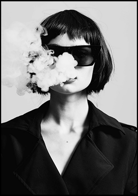 Smoking Woman Poster