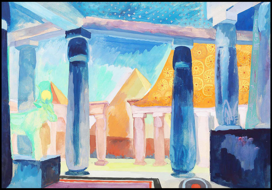 Robert Delaunay - Stage Design for Cleopatra Object