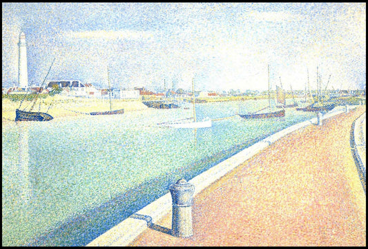 Georges Seurat - The Channel of Gravelines, PetitFortPhilippe